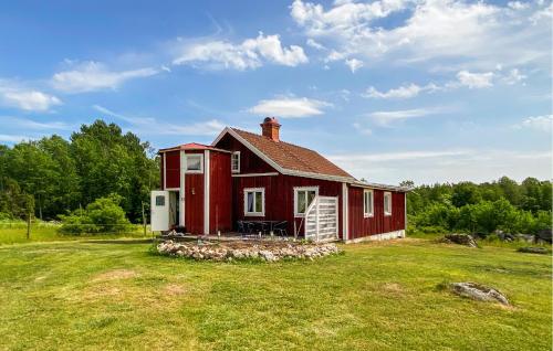 Awesome Home In Kristdala With Kitchen